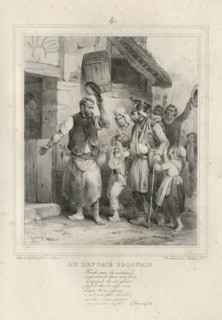 Bellangé, "Le réfugié polonais"