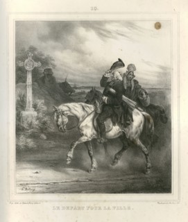 Bellangé, "Le départ pour la ville"