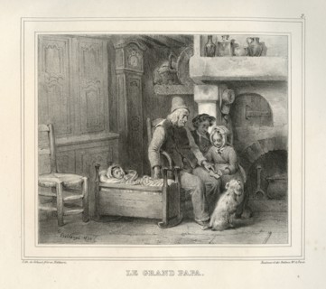 Bellangé, "Le grand papa"