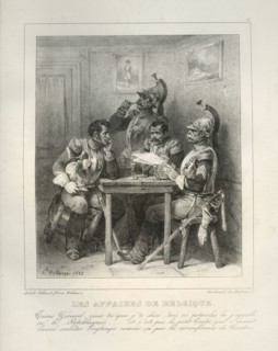 Bellangé, "Les affaires de Belgique"