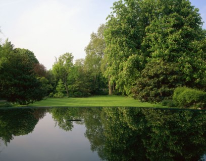 Jardin de l'ambassade des Etats-Unis à Paris