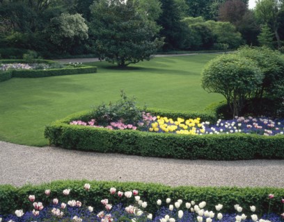 Jardin de l'ambassade des Etats-Unis à Paris