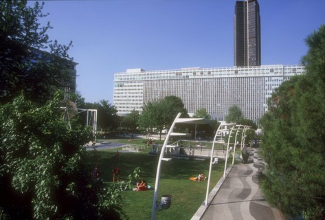 Jardin Atlantique à Paris