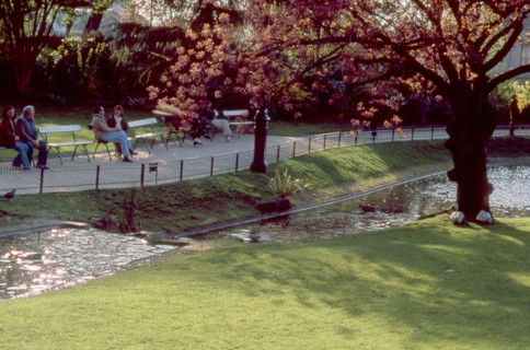 Square des Batignolles à Paris