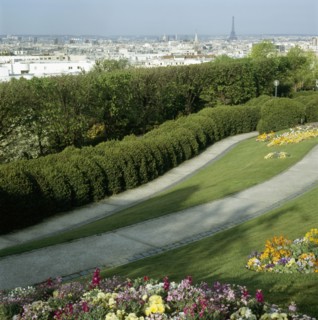 Parc de Belleville à Paris