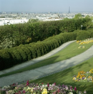 Parc de Belleville à Paris