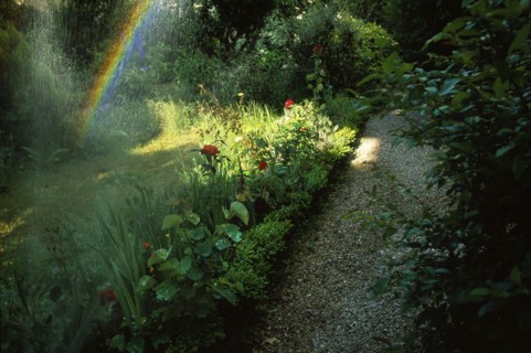 Jardin du presbytère de Saint-François-Xavier à Paris