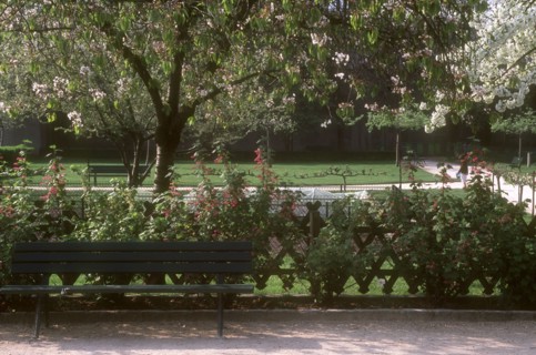 Catherine Labouré public garden in Paris