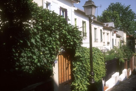 Quartier de la Mouzaïa à Paris