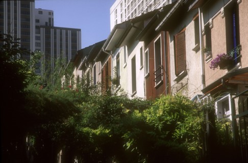 Quartier de la Mouzaïa à Paris