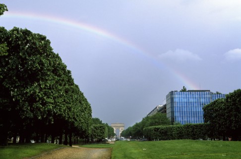 Jardin de la Porte-Maillot à Paris