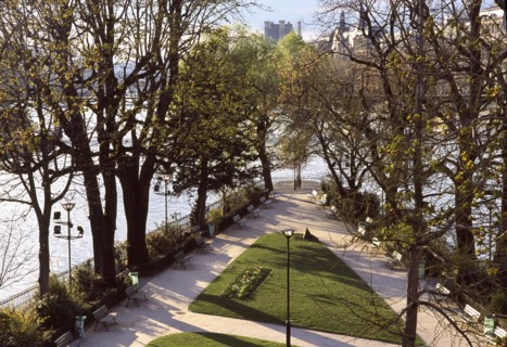 Square du Vert Galant à Paris