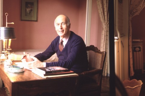 Valéry Giscard d'Estaing, en 1986
