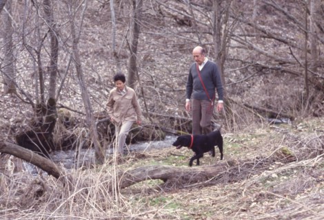 Valéry Giscard d'Estaing avec Anne-Aymone, en 1986