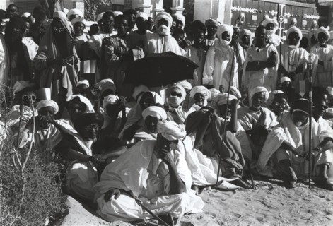 Pendant le voyage officiel au Mali de Valéry Giscard d'Estaing