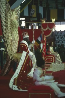 Cérémonie de couronnement de Bokassa (1977)