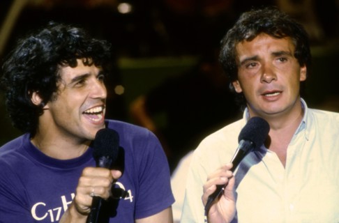 Julien Clerc et Michel Sardou, 1985