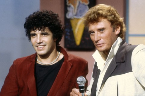 Julien Clerc et Johnny Hallyday, 1983