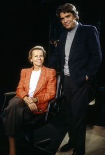 Christine Ockrent et Bernard Tapie, 1990