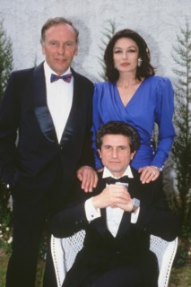 Jean-Louis Trintignant, Anouk Aimée et Claude Lelouch, 1986