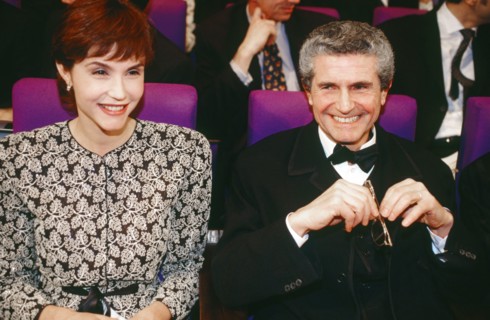 Alessandra Martines et Claude Lelouch, 1987
