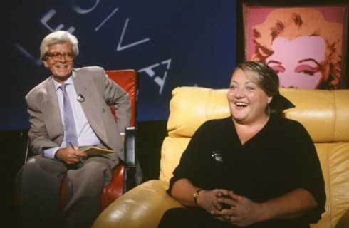 Henry Chapier et Marianne Sägebrecht, 1991