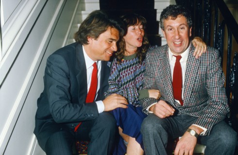 Bernard Tapie, Marie-France Brière, Stéphane Collaro, 1986