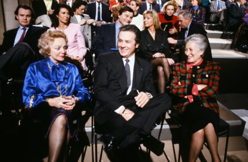 Eva Barre, Alain Delon, 1991
