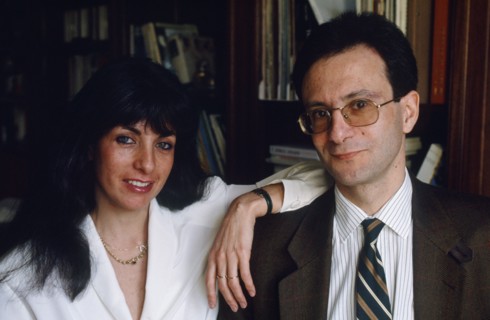 Gérard Miller et sa femme Dominique, 1991