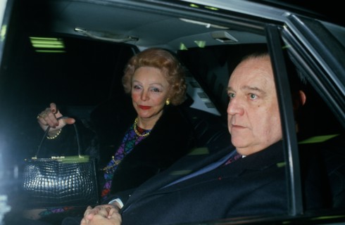 Raymond Barre et sa femme, 1992