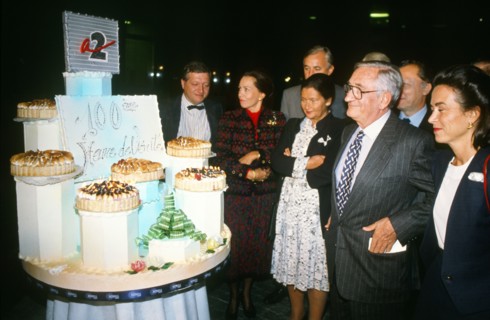 100e émission de "L'heure de vérité", 1989