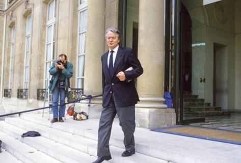 Roland Dumas, vers 1985