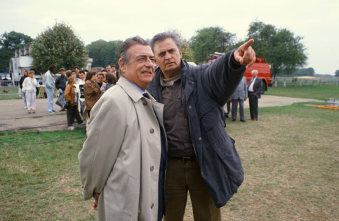 Tournage "La Peau du Gorille", 1990