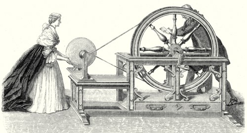 Machine électrique de l'abbé Nollet (1747)
