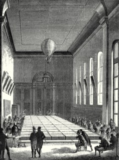 The large battery of the École Polytechnique built in 1813 on the request of Napoleon I