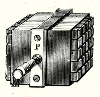 Pile thermo-électrique de Nobili