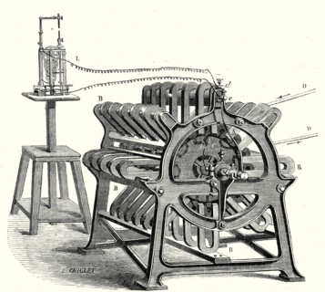 Magneto-electric machine from the Alliance company