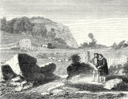 Salomon de Caus directs the creation of the gardens of Heidelberg