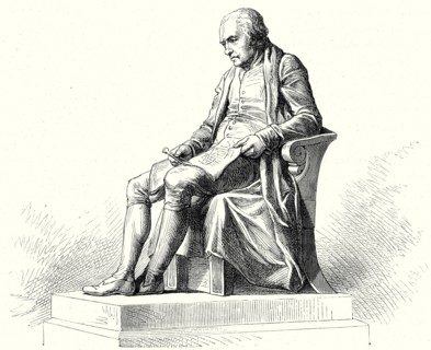 Statue of James Watt in Westminster