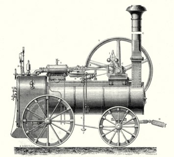 M. Calla's traction engine