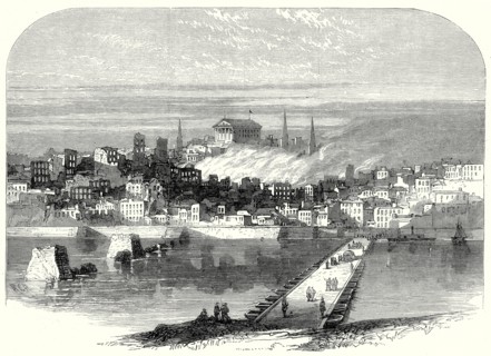 The Civil War In America: Richmond, Virginia, After Its Conquest, The City Of Richmond From The