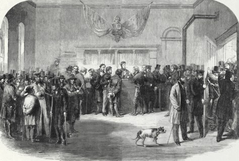 The Civil War In America: Claiming Exemption From The Draught In New York, 3 January, 1863