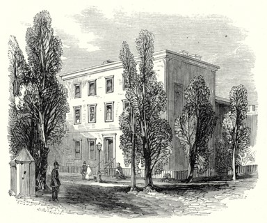 The Civil War In America; Richmond, Virginia, After Its Conquest, The Late Residence of President