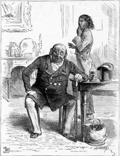 Charles Dickens, Dombey and Son. 1846,1847,1848, AND WHEN HE GOT THERE, SAT DOWN IN A CHAIR, AND