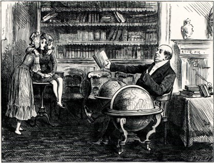 Charles Dickens, Dombey and Son. 1846,1847,1848,  WHEN THE DOCTOR SMILED AUSPICIOUSLY AT HIS