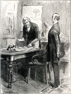 Charles Dickens, Dombey and Son. " NO ? " INQUIRED CARKER, WITH ANOTHER WIDE AND MOST FELINE SHOW