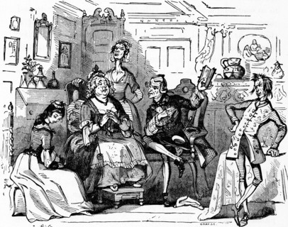 Charles Dickens, Barnaby Rudge, 1841, illustration, 19th century