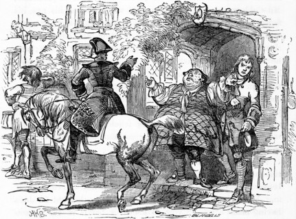Charles Dickens, Barnaby Rudge, 1841, illustration, 19th century