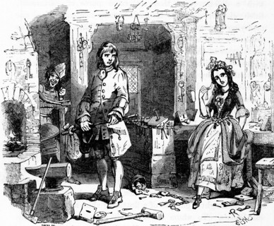 Charles Dickens, Barnaby Rudge, 1841, illustration, 19th century