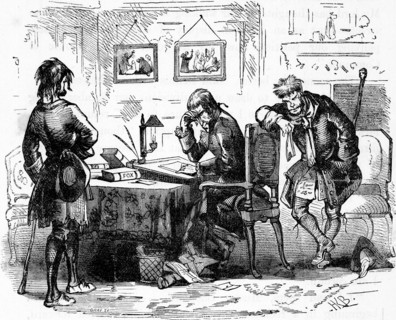 Charles Dickens, Barnaby Rudge, 1841, illustration, 19th century